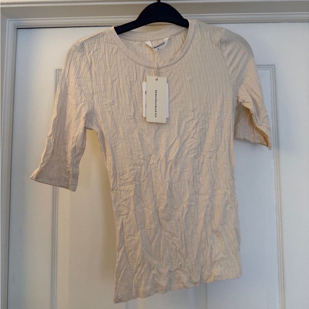 Commense Cream Short Sleeve Tee